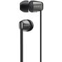 Sony Wireless in-Ear Headset/Headphones with mic for Phone Call, Black (WI-C310/B)