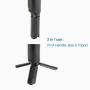 Ulanzi Mini Tripod Stand for Selfie Stick Monopod Stabilizer on Cellphone DSLR Cameras,Portable Folding Desktop Stand For Projector For ZHIYUN Smooth Q/Smooth 4/ Feiyu/ DJI OSMO Mobile 2 Gimbal