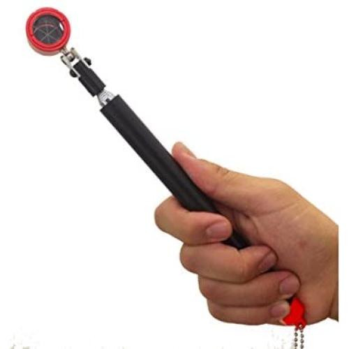 AdirPro Fully Flexible Compact Prism Stick Expands from 9.35" to 39" for Trimble, Sokkia, Topcon, Leica, Nikon and Pentax Total Stations