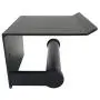 lofekea Toilet Paper Holder, Wall Mount Matte Bathroom Toilet Tissue Holder Black Aluminum Toilet Roll Holder with Mobile Phone Storage Shelf and Anti-Slip Mat lofekea Toilet Paper Holder, Wall Mount Matte Bathroom Toilet Tissue Holder Black Aluminum Toilet Roll Holder with Mobile Phone Storage Shelf and Anti-Slip Mat
