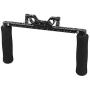 CAMVATE Sponge Handle Grips with 15mm Dual Rod Clamp for DSLR Camera Shoulder Rig