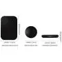 Nekteck Universal Stick on Flat Magnetic Car Mount Phone/Key Holder for iPhone X/8/7 6S/ 6 6 Plus, SE, Galaxy S9/S8 S6/S7 Note 9 8 5, LG G7 G6, Pixel 3/2 XL Nexus 6P 5X, Echo Dot More [4Pack]