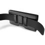 Reiko Mobile Vogue Premium Eco-Friendly Leather Phone Pouch Belt Clip Holster Compatible with iPhone/Galaxy/Stylo/Android Phone with Protective Case on (Black-MV500, 5.8 x 3.2 x 0.7 in)