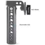 SMALLRIG Cold Shoe Mount Adapter Bracket Hot Shoe with 1/4" Thread for Camera Cage Flash LED Moniter, Pack of 2-2060