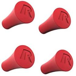 RAM X-Grip Rubber Cap 4-Pack (Red)