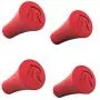 RAM X-Grip Rubber Cap 4-Pack (Red) RAM X-Grip Rubber Cap 4-Pack (Red)