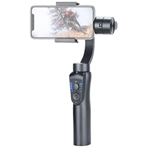 Neewer Gimbal 3-Axis Handheld Stabilizer with Zoom Control Auto Tracking 2 USB Charging Ways for iPhoneXs Max Xr X 8 Plus 8 7 6, Smartphone Samsung Galaxy S9+ S9 S8+ S8 S7 Huawei