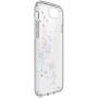 Speck Products Presidio Clear + Print Cell Case for iPhone 7 -ChalkyFloral Purple/Clear