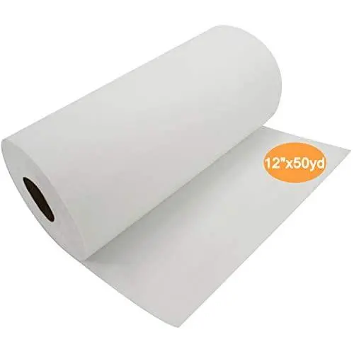 New brothread Tear Away Machine Embroidery Stabilizer Backing 12" x 50 Yd roll - Medium Weight 1.8 oz - Cut into Variable Sizes - for Machine Embroidery and Hand Sewing New brothread Tear Away Machine Embroidery Stabilizer Backing 12" x 50 Yd roll - Medium Weight 1.8 oz - Cut into Variable Sizes - for Machine Embroidery and Hand Sewing
