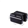 ZFF Simple Bicycle Saddle Bag, Mountain Bike Front Beam Bag Mobile Phone Tube Package Reflective Design Riding Equipment Accessories