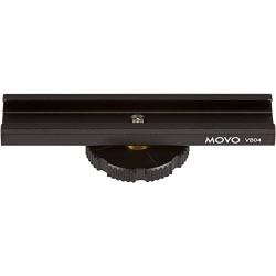 Movo VB04 Cold Shoe Extension - Accessory Shoe Rail Camera Bracket for Lights, Monitors, Microphones and More