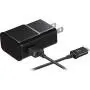 Adaptive Fast Charging Wall Charger with 5-Feet/1.5 Meter Micro USB Cable Kit Set Compatible with Samsung Galaxy S7 / S7 Edge / S6 / S6 Edge / A6 / J7 / J3 / Note 5 [Black]