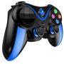 Mobile Controller for The Most Games, Mobile Gamepad Wireless Game Controller Joystick for Android/iOS/iPhone/iPad, Key Mapping, Shooting Fighting Racing Game-NO Supporting iOS 13.4 (Blue-Black)