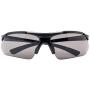 Golden Scute Protective UV Protection Safety Glasses with Anti-Fog/Anti-Scratch Coating, Dust Goggle Clear Impact Resistant Splash-Proof Wrap-Around Lens for Cycling, Driving,Fishing3 Pairs (Black)