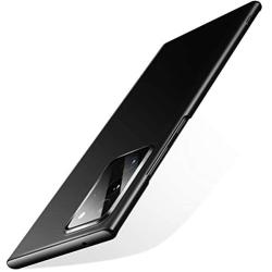 THREEBEES Samsung Galaxy Note 20 Ultra Case Slim Fit Ultra Thin Matte Finish Perfect Grip Hard Phone Case Cover for Galaxy Note 20 Ultra, Black