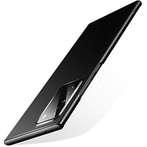 THREEBEES Samsung Galaxy Note 20 Ultra Case Slim Fit Ultra Thin Matte Finish Perfect Grip Hard Phone Case Cover for Galaxy Note 20 Ultra, Black