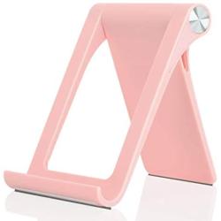 Desktop Cell Phone Stand Holder - Uniwit Multi-Angle Adjustable Phone Desk Stand Tablet Holder for iPhone 11 Pro Max XS XR 8 Plus 6 7 Samsung Galaxy S10 S9 S8 S7 Edge S6 Android Smartphone