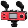 Movo Ultimate Smartphone Video Kit with SmartMixer Dual Stereo Microphones, Audio Mixer, LED Light and Stabilizing Rig for iPhone 7, 8, X, XS, XS, 11, 11 Pro - Perfect YouTube Equipment for Vlogging