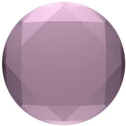 PopSockets PopGrip - Expanding Stand and Grip with Swappable Top - Metallic Diamond Lilac