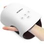 CINCOM Rechargeable Hand Massager with Heat for Women, Cordless Electric Massager for Hands, Air Compression Kneading Massage with Heat for Arthritis, Wrist, Pain Relief & Finger Numbness