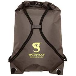 geckobrands Waterproof Drawstring Backpack – Lightweight Packable Cinch Dry Bag, Available in 18 Colors