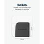 USB C Charger, RAMPOW 61W PD Charger [GaN Tech] Type C Power Delivery Wall Charger, Fast Charging Foldable adapter for MacBook Pro Air, Dell XPS 13, HP Spectre, iPad Pro, iPhone SE 11 Pro Max and More