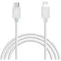 MFi Certified Lightning USBC Cable 3 ft - for iPhone X XS XR XS Max SE 8 Plus 8 7 Plus iPad Pro iPad Air 3 iPod Touch 5 Nano 7 - Charge & Sync - 2.4a Rapid Power - Travel Ready - White
