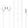 Geekria 3.5MM Earbuds with Mic for PS4, Google Stadia, Xbox One, Nintendo Switch, Laptop, PC, Smartphone, Gaming Earphones with Microphone and Volume-Control, HiFi Stereo Headset Headphones. (White)