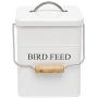 Geyecete Bird Feeder,Bird Food Jar Pet Food Storage Airtight Food Storage Container