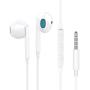 Headphones Headphones/Earphones/Earbuds Built-in Microphonen & Volume Control，Compatible iPhone/iPod/iPad/Android/MP3/MP4 Headphones Plug and Play Mobile Phone Accessories（White）