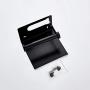 San 304 Stainless Steel Black Bathroom Toilet Paper Towel Holder Roll Holder Paper Holder Creative Wall Mounted Tissue Box Mobile Phone Holder Accessories Without Cover (13012582)