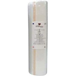 H2O Eau Gone White FSL 15 inch x 25 Yard Roll. Wash n Gone - Wash Away - SuperStable Embroidery Stabilizer Backing