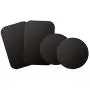 WizGear Mount Metal Plate with Adhesive for MagneticCradle-less Mount - 4 Pack, 2 Rectangle and 2 Round (Compatible with Magnetic Mounts) Black WizGear Mount Metal Plate with Adhesive for MagneticCradle-less Mount - 4 Pack, 2 Rectangle and 2 Round (Compatible with Magnetic Mounts) Black