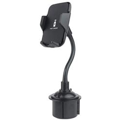 Wireless 10W Fast Car Charger Phone Holder, Cup Holder Phone Mount Universal Cell Phone Cradle for iPhone 11/11 Pro/ 11 Pro Max/XS Max/XR/X/8/8 Plus, S10/S10+/S9/S8/S8+/S7/S6 (Wireless Charger)