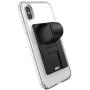 Speck Products GrabTab Cell Phone Holder and Stand, Works With Most Cell Phones, Cases, Black/Black
