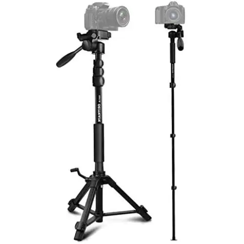 Camera Tripod Portable Aluminum Alloy Camera Tripod Monopod with 3-Way Swivel Pan Head and Carrying Bag for DSLR, DV Video Camcorder, Phone (BJ-368) Camera Tripod Portable Aluminum Alloy Camera Tripod Monopod with 3-Way Swivel Pan Head and Carrying Bag for DSLR, DV Video Camcorder, Phone (BJ-368)