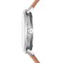 Michael Kors Blake Three-Hand Stainless Steel Watch with Leather Strap