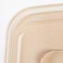 IRIS USA Almond and Clear Airtight Pet Food Storage Container