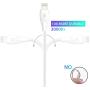 Syncwire iPhone Charger Lightning Cable 6ft [Apple Mfi Certified] Ultra-Durable Fast Charging & Syncing Apple Charger Cord for iPhone Xs Max XR X 8 Plus 7 Plus 6S 6 Plus Se 5, iPad iPod - White