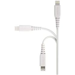 AmazonBasics MFi-Certified Lighting to USB A Cable for Apple iPhone and iPad - 6 Feet (1.8 Meters) - White