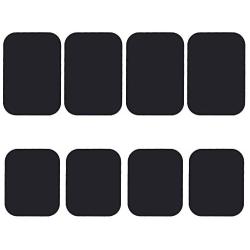 Mount Metal Plate, Best Tek Phone Magnet Sticker, Metal Plate for Magnetic Mount 8 Pack