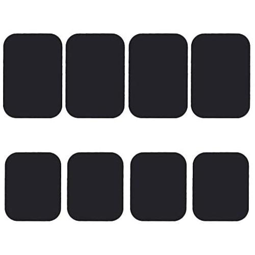 Mount Metal Plate, Best Tek Phone Magnet Sticker, Metal Plate for Magnetic Mount 8 Pack