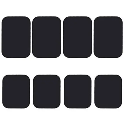 Mount Metal Plate, Best Tek Phone Magnet Sticker, Metal Plate for Magnetic Mount 8 Pack Mount Metal Plate, Best Tek Phone Magnet Sticker, Metal Plate for Magnetic Mount 8 Pack