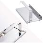 Rainbow-Lee Toilet Paper Holder, Anti-Rust Stainless Steel Toilet Roll Bar with Mobile Phone Holder Stand Shelf, Wall Mounted Tissue Holder for Bathroom