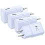 Adaptive Fast Charging Wall Charger, Qihop 4-Pack USB Wall Fast Charging Block Travel Phone Charger Block Compatible Samsung Galaxy S10 S9 S8 S7 S6 Note 8 9, iPhone, LG, HTC and More