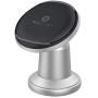 Magnetic Mount, WizGear Universal Stick On Metal Dashboard Magnetic Car Mount Holder, for Cell Phones and Mini Tablets with Fast Swift-snap Technology (Silver)