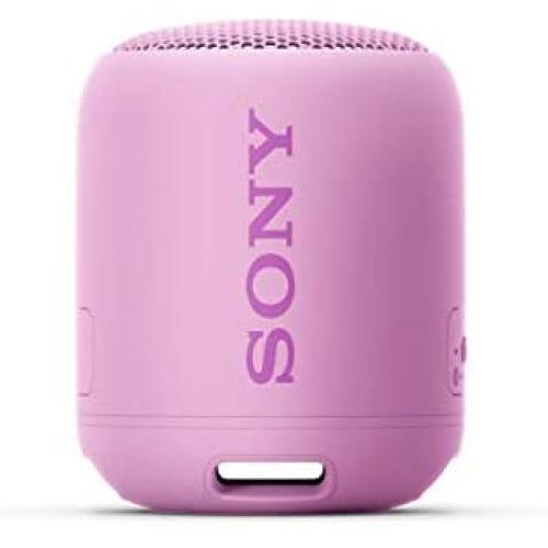 Sony SRS-XB12 Mini Bluetooth Speaker Loud Extra Bass Portable Wireless Speaker with Bluetooth - Loud Audio for Phone Calls- Small Waterproof and Dustproof Travel Music Speakers Violet Amazon Exclusive
