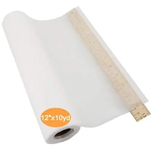 New Brothread No Show Mesh Machine Embroidery Stabilizer Backing 12" x 10 Yd roll - Light Weight 1.8 oz - Cut into Variable Sizes for Machine Embroidery and Hand Sewing New Brothread No Show Mesh Machine Embroidery Stabilizer Backing 12" x 10 Yd roll - Light Weight 1.8 oz - Cut into Variable Sizes for Machine Embroidery and Hand Sewing
