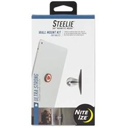 Nite Ize Original Steelie Wall Mount Kit for Tablets - Magnetic Wall Mount for Smartphones + Tablets