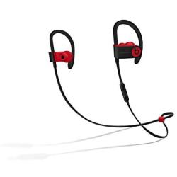 Powerbeats3 Wireless Earphones - Apple W1 Headphone Chip, Class 1 Bluetooth, 12 Hours Of Listening Time, Sweat Resistant Earbuds - Defiant Black-Red